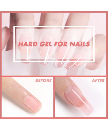 AIJIMEI 30g Builder Gel for Nails White Color Hard Gel Builder Gel for Nail Gel Builder for Nails Nail Art Nail Strengthening Nail Gel Builder for Nail (White-30g/1.05fl.oz) - Buy Online on GoSupps.com