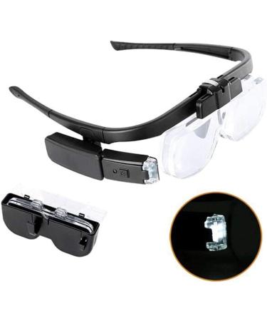 Lightweight Magnifying Glass Adjustable 6 Kinds of Lens Lighting Magnifying Glass for Reading Newspaper Repaiwatch/2Cps Lofty Ambition - Buy Online on GoSupps.com