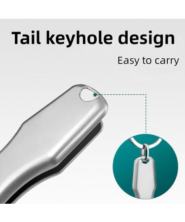 Lux German Grip Nail Clippers for Men - Ultra Sharp Heavy Duty Toe Clippers for Seniors | 2024 Portable Professional Nail Care Tools - Buy Online on GoSupps.com