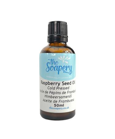 Red Raspberry Seed Oil 50ml - 100% Pure Cold Pressed 50 ml (Pack of 1)