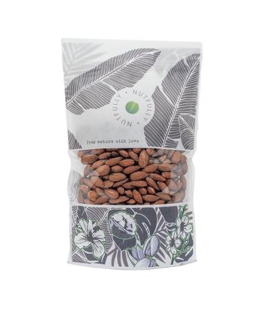 Natural dry roasted and salted almonds