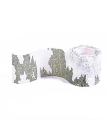 Self-Adhesive Bandage 10 Rolls Cohesive Wrap Bandaging Tape Camouflage Cohesive Tape Protective Bandage for Flashlights Bicycle 5cmx4.5m (Color : Style 3 Size : 5cmx4.5m)