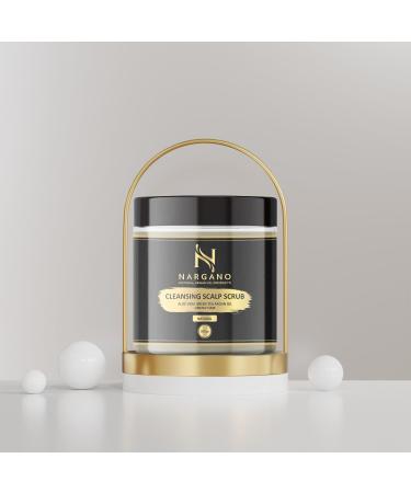 Nargano Cleansing Scalp Scrub Aloe Vera Green Tea & Argan Oil 250g - Buy Online on GoSupps.com