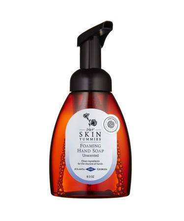 Sally B's Unscented Luxury Hand Soap Foaming Moisturizing Hand Soap for Sensitive Skin/Hypoallergenic Hand Soap Organic/EWG Verified Product/ 8.5 OZ(Unscented)