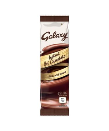 Galaxy Instant Hot Chocolate Sticks (50x25g) Hot Chocolate Stick. hot chocolate drink A delicious & indulgent hot chocolate drink with the taste of Galaxy.