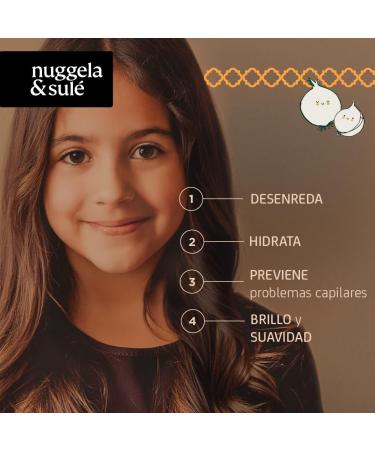 Nuggela & Sul KIDS Conditioner - No rinsing - No pulling - For children aged 3 to 12 years - Red onion extract and tea tree extract - Does not irritate the eyes - 1 x 250 ml - Buy Online on GoSupps.com