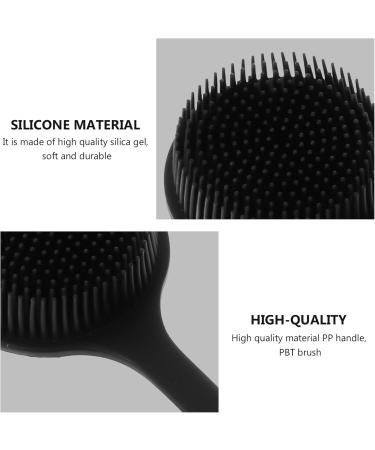 Fomiyes Ergonomic Silicone Back Brush - Shower Scrubber for Women | Peeling & Exfoliating Bathing Brush - Buy Online on GoSupps.com