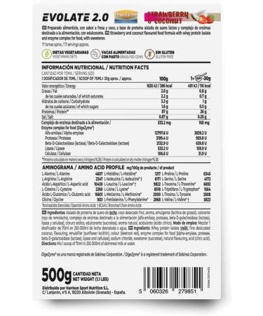  HSN HSN Evolate 2.0 Whey Protein Isolate | Strawberry Coconut Flavor 500g 16 servings per pack | Whey Protein Isolate CFM + Digestive Enzymes | Non-GMO Vegan Gluten-Free & Soy-Free - Buy Online on GoSupps.com