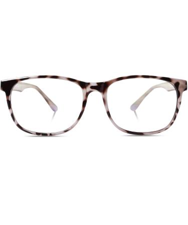 DUCO blue light filter glasses women men super light screen glasses blue filter anti-fatigue computer glasses UV protection 2144 gray