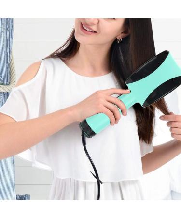 Hair Dryer Comb Hot Air Brush - 3 Gear Adjustable Styling Tool for Home Salon Use - Green - Buy Online on GoSupps.com