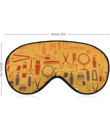 Adjustable Hairdressing Tools Sleep Mask Eye Cover | Blocks Light for Better Sleep | Perfect for Night, Travel, and Nap | Men and Women - Buy Online on GoSupps.com