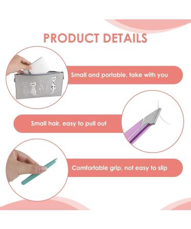 6 Pc Tweezers for Facial Hair Women Professional Makeup Tweezers Precision for Facial Hair Women Stainless Steel Full Size Precision Tweezers Set for Eyebrow Ingrown Hairs Splinter Facial Hair Removal - Buy Online on GoSupps.com