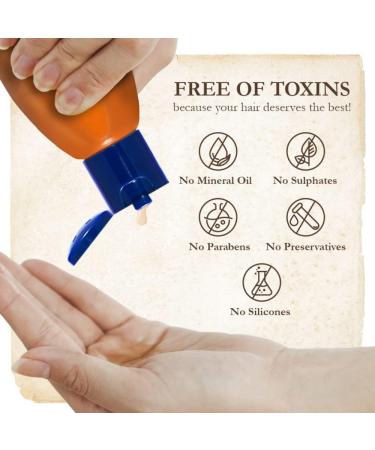 Buy Advansed Ayurvedic Coconut Hair Oil with Neem Amla & Bhringraj | 22 Natural Herbs for Dandruff & Hair Fall - 300ml - Buy Online on GoSupps.com