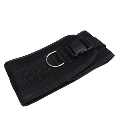 Clispeed 3 pieces of workout resistance straps for men adjustable belt gymnastics belt for men lumbar spine back support ligaments waist trimming belts run black 92 15.5cm