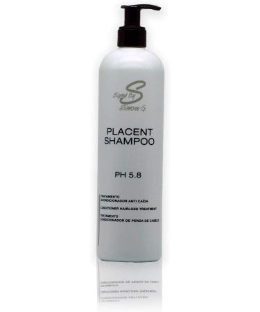  Simone Signed by Simone G Placent Shampoo (Hair Loss Treatments) pH 5.8 500 ml/16.9 oz - Buy Online on GoSupps.com