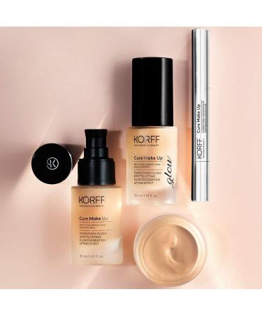 Korff Foundation Fluid Lift Effect Anti-Aging Formula with Hyaluronic Acid Silky Texture 02 30 ml - Buy Online on GoSupps.com