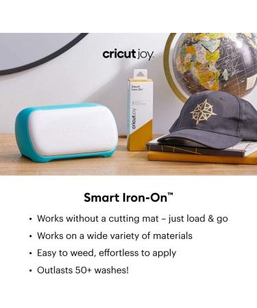 Cricut Smart Iron On - Holographic Cobalt (5.5in x 24in) for Cricut Joy - Matless Cutting up to 4ft, Repeated Cuts up to 20ft - Buy Online on GoSupps.com