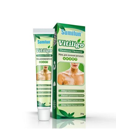 Sumifun Vitiligo Cream, Vitiligo Care Cream for Skin Vitiligo, Psoriasis, Leukoplakia - Reduces White Spots on Skin and Improve Skin Pigmentation (6 Counts)