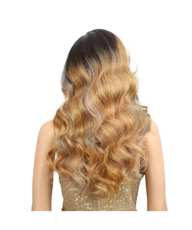 SHIYID Miracle Heat Resistant Synthetic Wigs for Women | Natural Long Wavy Black to Brown Wig | Heavy Density eCommerce - Buy Online on GoSupps.com