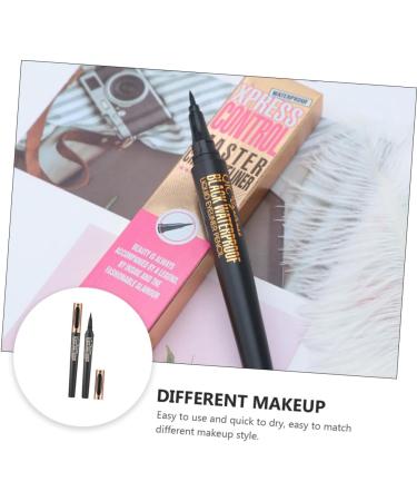 Angoily 4 Pcs Makeup Eyeliner Brown Eyeliner Waterproof Eye Liner Pencil Cosmetic Accessories No Smudge 1 count (Pack of 1) As Shownx2pcs - Buy Online on GoSupps.com