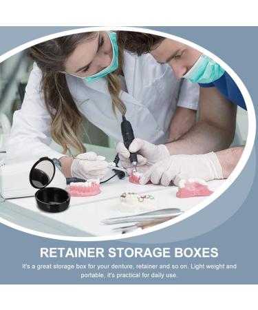 Lurrose 2-Stage Braces Storage Box - Plastic Organizer for Dentures & Travel Cases | Ideal Lid Container - Buy Online on GoSupps.com