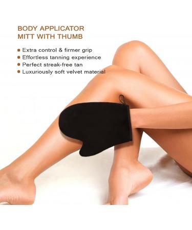 Soft Tanning Pad Self Tanner Double Sided Design Reusable Thumb Control Suitable for Tanning and Other Lotions - Buy Online on GoSupps.com