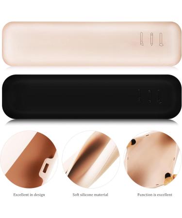 Set of 6 Make-Up Tool Storage Bag Travel Cosmetic Bag Trendy Makeup Brush Holder Silicone Makeup Box Container for Cosmetic Travel Suite As Shown M - Buy Online on GoSupps.com