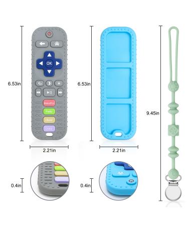 Remote-Controlled Silicone Bathing Toy for 3-Month-Old Babies - Soothing Teething Rings | Gray & Purple - Buy Online on GoSupps.com