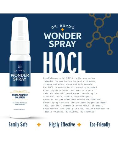 Wonder Spray 2 Fl Oz - Natural First Aid Solution | Fast-Acting Non-Toxic Wound Cleaner for Minor Injuries | Safe for the Whole Family - Buy Online on GoSupps.com