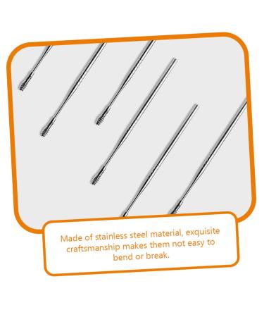 FRCOLOR 6pc Stainless Steel Ear Pick Set - Earwax Cleaning Tool Kit for Ear Wax Removal - Buy Online on GoSupps.com
