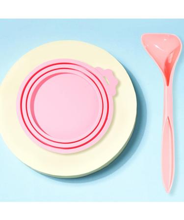 NUDFSY 8 Pieces Pet Can Lids for Dog Food Tins Universal Silicone Cat Food Can Covers for Tins BPA Free Dishwasher Safe (Blue Orange Green Pink - Buy Online on GoSupps.com