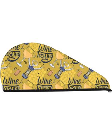 White Wine Seamless Microfiber Hair Towel | Super Absorbent Coral Velvet Wrap for All Hair Types - Quick Dry & Soft for Women - Buy Online on GoSupps.com
