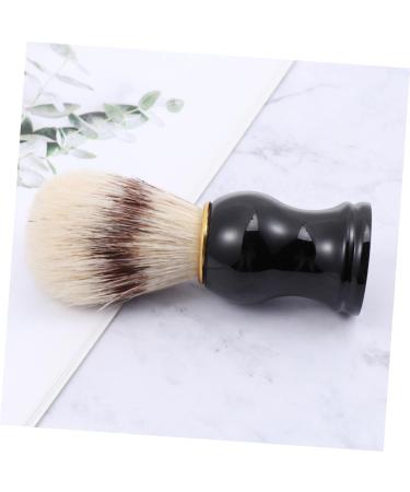 Beaupretty 2 Pcs Shaving Brush Set - Men's Beard & Mustache Brush with Nylon Bristles | Ideal Grooming Tool for Perfect Facial Hair - Buy Online on GoSupps.com