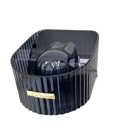 Generic Nail Soaking Bowl Soak Off Bowls for Acrylic Nails Manicure SPA Tool Soak Off Gel Polish Remover for Nail Cleaning Nail Gel Removal Black