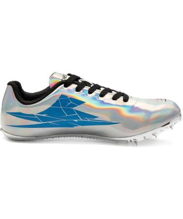 Track and Field Racing Shoes for Men, Women, and Kids - Professional Sprint Sport Sneakers in Silver 5.5 - Buy Online on GoSupps.com