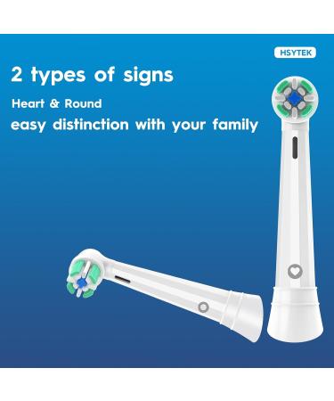 HSYTEK Replacement Toothbrush Heads for Oral-B IO Series 3-10 | Compatible IO Electric Toothbrush Heads | White - Buy Online on GoSupps.com