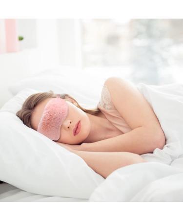 Belato Teenager Girl Plush Sleep Eye Mask and Bow Spa Headbands Set - 12 Count - Buy Online on GoSupps.com