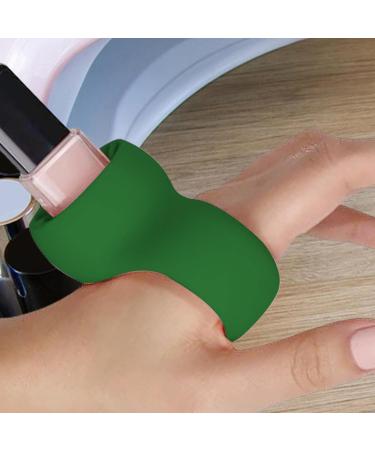 Nail Polish Holder | Wearable Manicure Display Tools - Anti Slip Grip Suction Flexible Silicone Nail Polish Holder Stand For Personal And Business Use - Buy Online on GoSupps.com