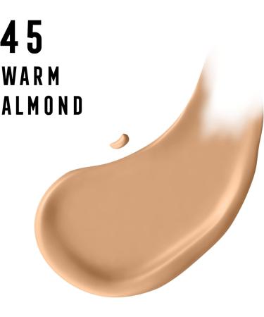 Max Factor Miracle Pure Foundation Warm Almond 45 - Lightweight and Flawless Coverage - Buy Online on GoSupps.com