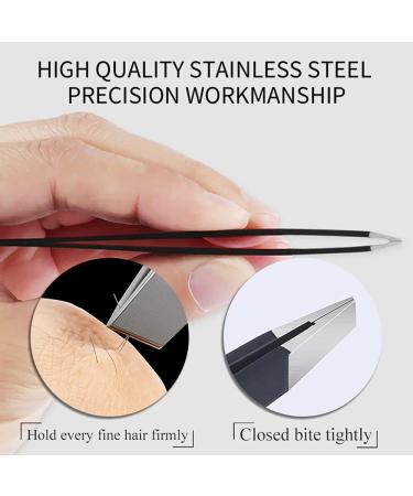 Buy Econtal Sloping Lace Tweezers Set for Precise Hair Plucking - International Shipping Available - Buy Online on GoSupps.com