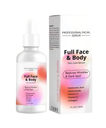 Skin Firming Solution - 30ml Body Fluid | Facial Moisturizing Solution | For Skin Barrier Repair Lifting Beauty Day & Night Travel
