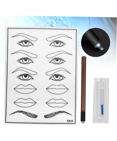 Beavorty Lip Liner Pencils 3pcs Practice Kit Embroidery Kit Coffee Manual Pen Lip Liner - Buy Online on GoSupps.com