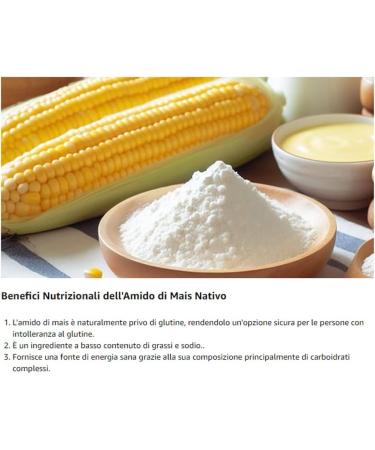 Saporepuro Corn Starch Powder 200g - Gluten Free - Buy Online on GoSupps.com