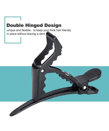 Buy Aobetak 10-Piece Black Hair Clips - Slide-Resistant Wide Teeth Hairdressing Supplies for Women & Girls - International Shipping - Buy Online on GoSupps.com