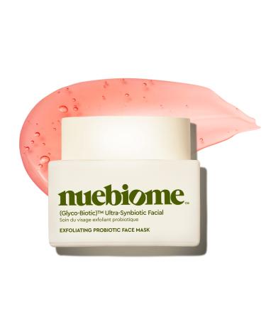 Glyco-Biotic Ultra Synbiotic Facial AHA/BHA Face Mask for Great Skin Clarity Texture Radiant Skin Acne Control and Refining Pores 54 mL