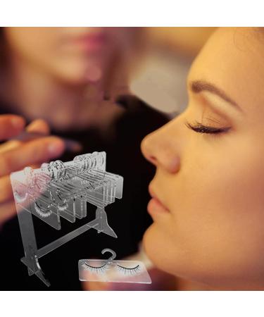 Mini Acrylic Eyelash Storage Rack | Organize & Display False Eyelashes | Makeup Holder for Women & Girls - Buy Online on GoSupps.com