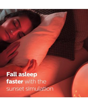 PHILIPS SmartSleep Wake-Up Light with Simulated Sunrise & Sunset | Multiple Lights & Sounds for Relaxation | HF3650/60 - Buy Online on GoSupps.com