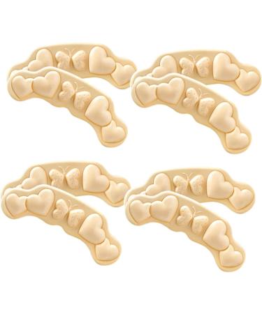 NOLITOY 8 Pairs High Heels Stickers & Pads | Heel Grips Caps & Cushions for Women's Shoes | Comfort & Protection Accessory - Buy Online on GoSupps.com