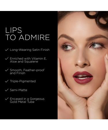 B same Cosmetics Dusty Rose Lipstick - 1969 Vintage Color | Long-Lasting Coquette Makeup | Moisturizing Pink Red Lipstick for Women - Buy Online on GoSupps.com