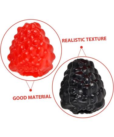 Alipis 150 Pcs Simulated Raspberry Ornaments Home Decor Raspberry Shaped Decoration Models Artificial Raspberry Photo Prop Raspberry Artificial Fruits Household Toy Soft Pvc Child As Shownx5pcs 2.50X2.00X2.00CMx5pcs - Buy Online on GoSupps.com